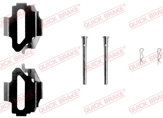 Accessory Kit, disc brake pad